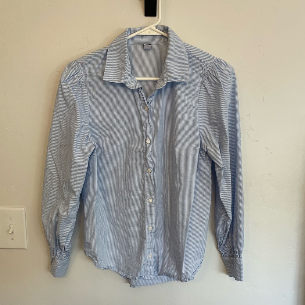Strip button shirt